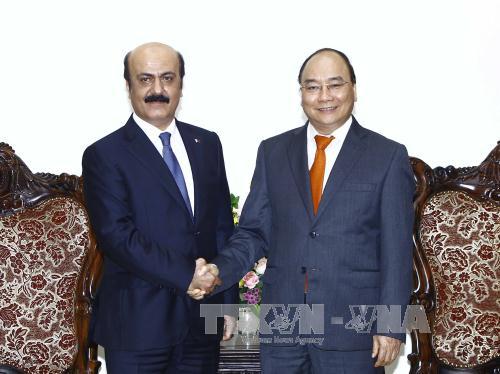 Thủ tướng Nguyễn Xuân Phúc tiếp Đại sứ Qatar ảnh 1